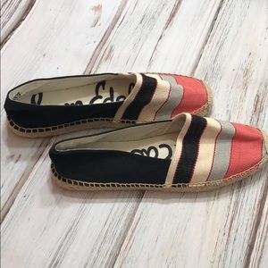 NWOT Sam Edelman Espadrille Slip Ons